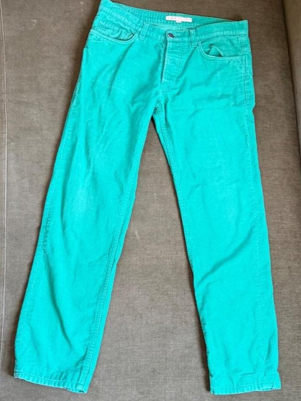 Jacobs by Marc Jacobs Green straight leg pants